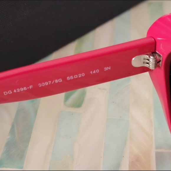 Dolce & Gabbana Red Cat Eye Sunglasses - Picture 7 of 8